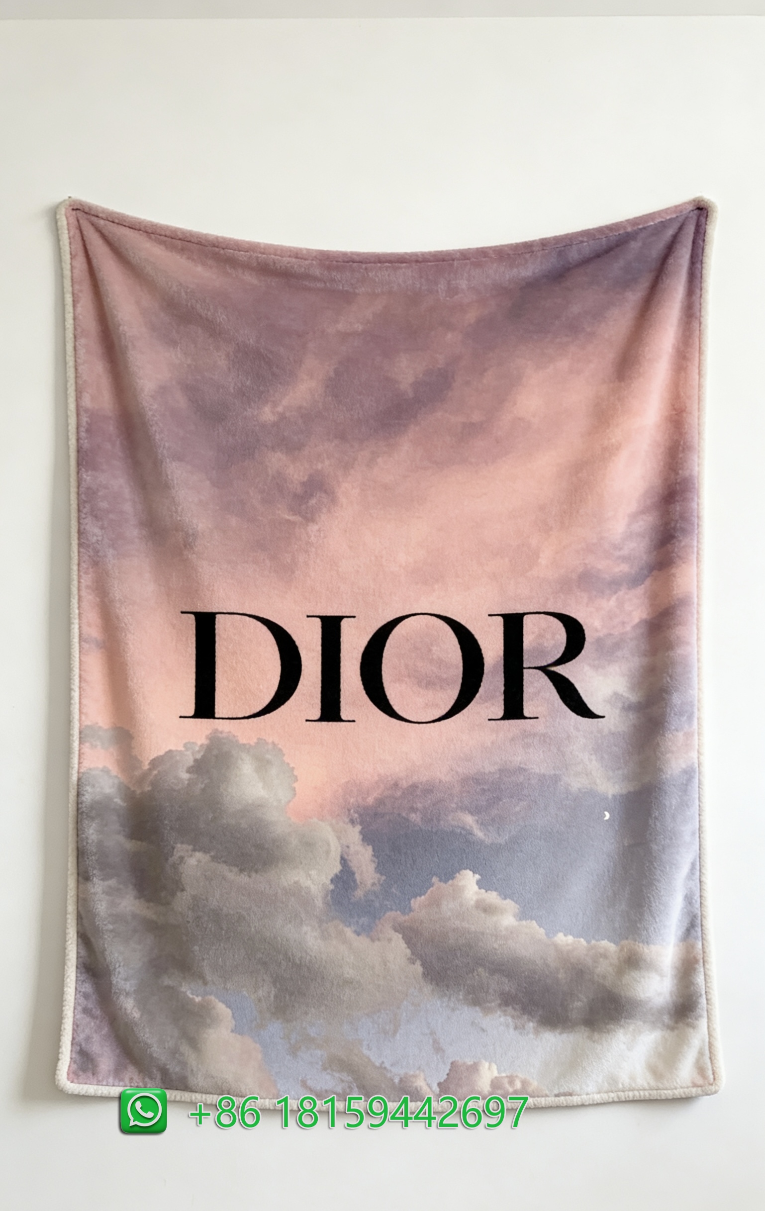 Dior Throw Blankets